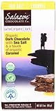 Salazon Organic Dark Chocolate with Sea Salt & Caramel, 3 Ounce Bars (Pack of 12)