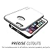 iPhone 6 Plus Case, Caseology [Sleek Armor Series] Slim Fitted Hard Exterior [Silver] [Metallic Shell] for Apple iPhone 6 Plus & iPhone 6S Plus