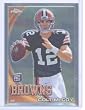 2010 Topps Chrome Football Rookie Card #C70 Colt McCoy Cleveland Browns (Winningest QB In NCAA History & Heisman Trophy Finalist)