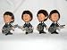 4 Remco Beatles Dolls with Original Instruments 1964