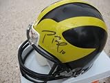 Tom Brady signed autographed Michigan Wolverines Mini Helmet