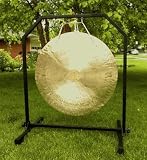28 inch Wind Gong on Roller Segway Stand w/ Mallet