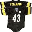 Troy Polamalu Pittsburgh Steelers Black Baby / Infant NFL Football Jersey