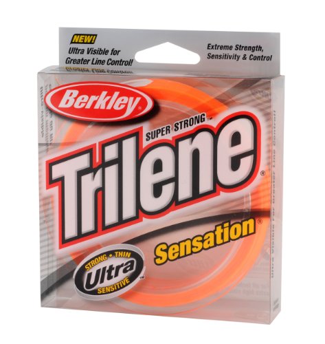 Berkley Sensation Monofilament Spools (Blaze Orange, 3000 Yards/12-Pound)