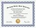 Mortgage Broker Degree: Custom Gag Diploma Doctorate Certificate (Funny Customized Joke Gift - Novelty Item)