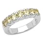 1.05 Carat Genuine Citrine Sterling Silver Ring