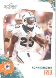 Ronnie Brown - Miami Dolphins - 2010 Score Football Card - NFL Trading Card in Screwdown Case