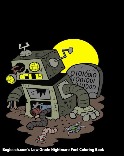 Bogleech.com's Low Grade Nightmare Fuel Coloring Book