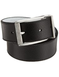 NIKE Golf Classic Reversible Belt (Black/White, 38)