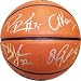 Brandon Rush, Darnell Jackson, Russell Robinson & Sasha Kaun Autographed Willson Indoor / Outdoor NCAA Basketball