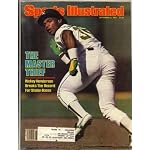 SPORTS ILLUSTRATED SEP 6, 1982, RICKEY HENDERSON COVER book cover