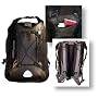 Overboard 25 Liters - 6.6 Gallons - Black Waterproof Backpack