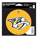 NASHVILLE PREDATORS OFFICIAL LOGO 4"x6" MAGNET