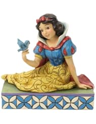 Home: Jim Shore for Enesco Disney Traditions Snow White with Bird Figurine, 5.25-Inch - Jim Shore for Enesco