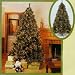 9.5' Pre-Lit Mixed Tip Cascade Artificial Christmas Tree Clear Lights #170621C