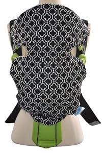 Tivoli Couture Reversible Baby Carrier Slip Cover, Metro Black