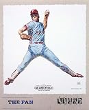 Steve Carlton Philadelphia Phillies Lithogaph By Michael Mellett