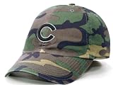 Chicago Cubs Camouflage Franchise Fitted Cap by '47 Brand