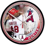 Los Angeles Angels Torii Hunter Wall Clock