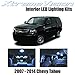 XtremeVision Chevrolet Tahoe 2007-2014 (12 Pieces) Cool White Premium Interior LED Kit Package + Installation Tool