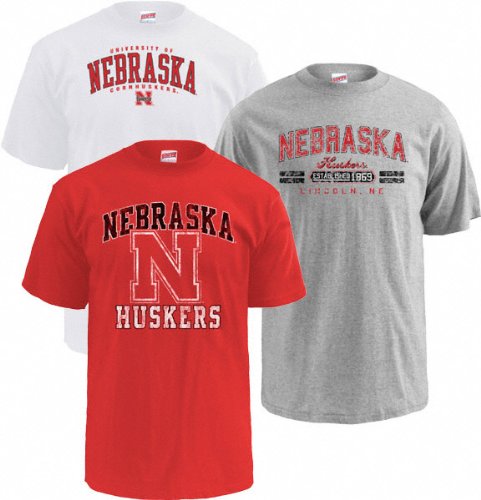 Nebraska Cornhuskers Triple Play Tee 3-Pack