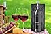 Portable Foldable Wine Bottle (2 Pack) - Holds a Full Bottle of Wine (750 ml) - Flex, Fold & Roll Plastic Wine Bag Flask for Red and White Wine - Wine Accessories and Gifts