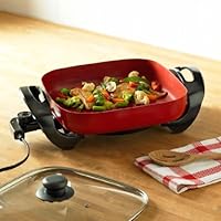 Brylanehome Non-Stick Pfoa-Free Electric Skillet