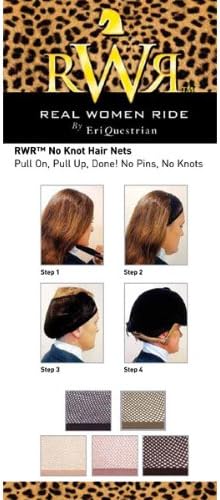 Real Women Ride No Knot Hair Net