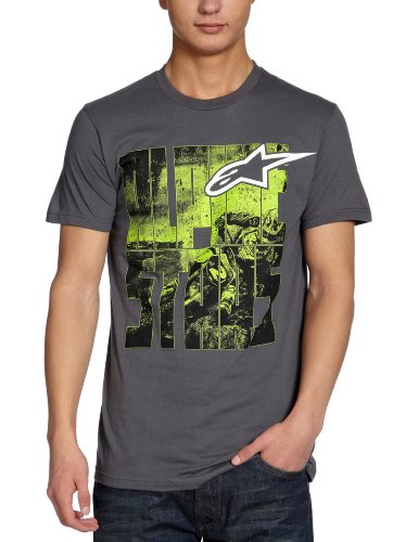 Alpinestars Uni Classic T-Shirt Moto Type, charcoal, L, 1012-72027 Preisvergleich