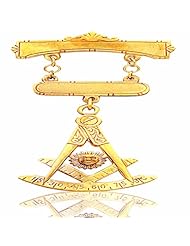 Masonic 10K Yellow Gold Brooches