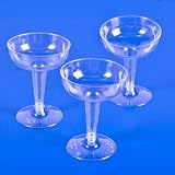 Clear Champagne Glasses (1 dz)