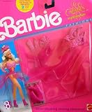 Barbie Ice Capades 50th Anniversary Fashions GLITTERY PINK - Pink Stamps MISSING (1989 Mattel Hawthorne)