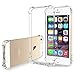 iPhone SE / 5S / 5 Case, Pajuva Air Cushion Shock Absorption Soft TPU Crystal Clear Case Cover for iPhone SE / 5S / 5 (Clear Case)