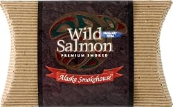 Alaska Smokehouse Sockeye Salmon Fillet In E-flute Pillow, 8 Ounce Box