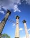 Columns at Ruins of Mississippi's Windsor Plantation Photograph - Beautiful 16"x20" Photographic Print by Carol M. Highsmith