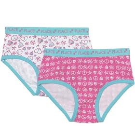 The Children's Place Girls Hipster Panty 2-pack Sizes 4 - 14