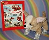 Plush Chihuahua Dog in Blue, Grey and White Running Shoes WITH Dogs Don t Wear Sneakers (Toy and Book Combo)
