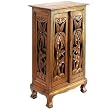 EXP Handmade Asian Furniture - 40" Coconut Palm Storage Cabinet / End Table - Natural Finish