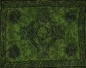Celtic Sarong - Green Cross