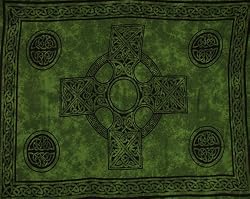 Celtic Sarong - Green Cross