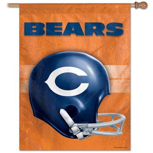 Chicago Bears Throwback Vertical Flag: 27