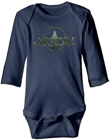 Green Arrow-Emerald Archer Boys Girls Baby Onesies Outfits Long Sleeve