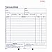 Adams Purchase Order Book, 10.69 x 8.38 Inches, White and Canary, 2-Part (50 Sets) (DC8131)