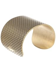 Lacoste Gold Plated 18mm Wide Bangle Bracelet, 7.5"