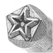 Contemporary Star Outline Punch For Stamping Metal 1/4 Inch 6mm (1)