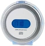 Produkt-Bild: AEG SRC 4331 Uhrenradio (CD/MP3-Player, USB-Anschluss) silber/wei&szlig;