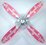 Ceiling Fan 52 Inch: Pink Aloha Surfboard