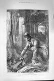 1874 Man Finding Little Baby Woods Herriard'S Knoll