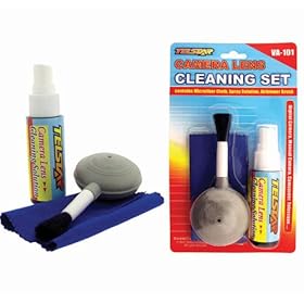 Telstar Va-101 Camera Lens Cleaning Set for Digital Camera, Camcorders, Telescope/ with Microfiber Cloth, Lens Cleaning Solution and Airblower Brush