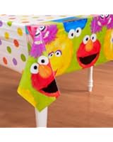 Amscan - Sesame Street 1st Plastic Tablecover - Standard